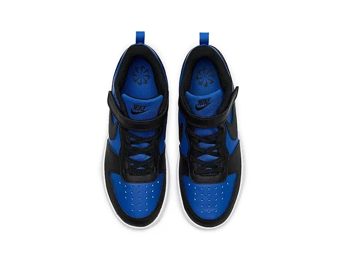 Кроссовки Nike Court Borough Low Recraft Nike Kids, Game Royal/Black/White — фото 3