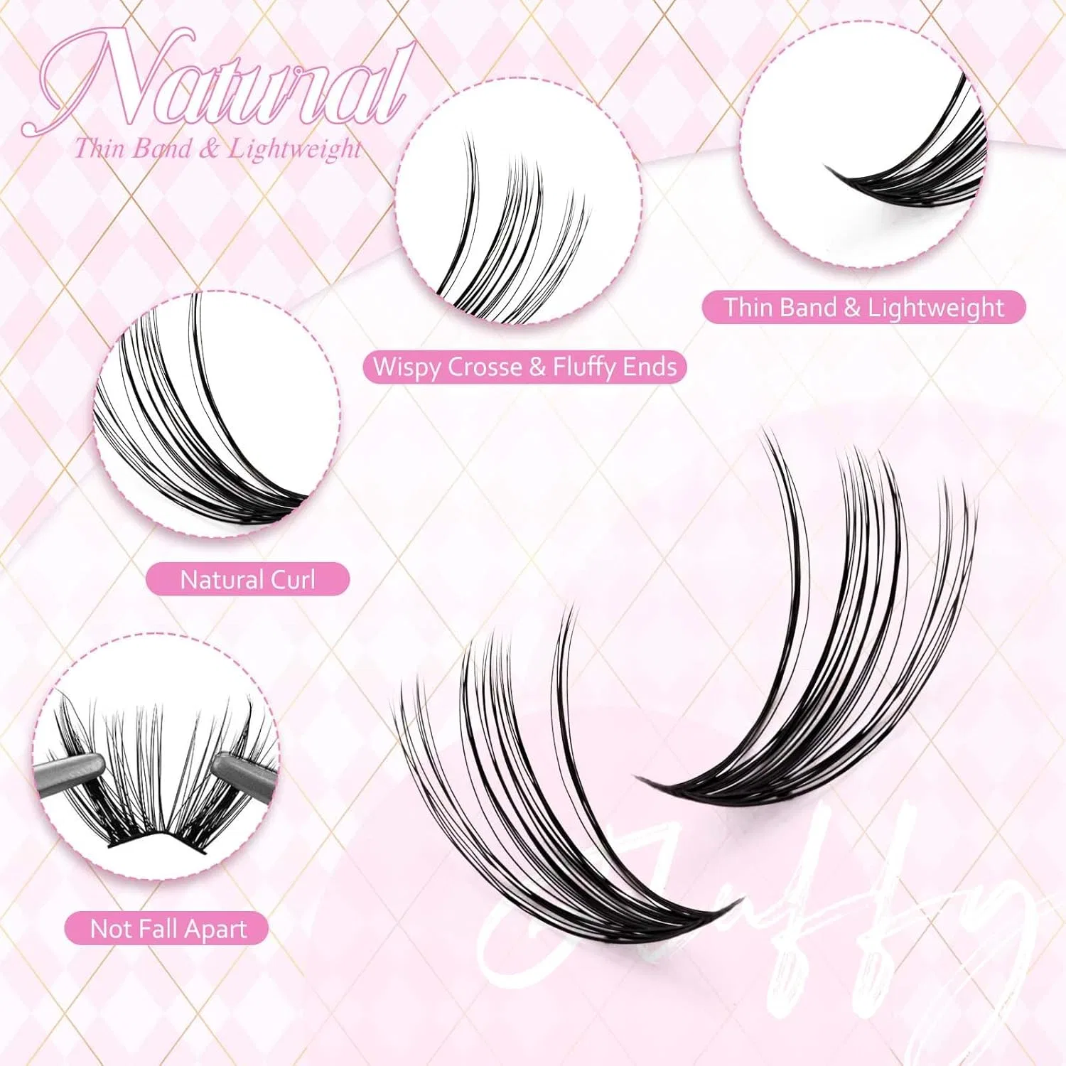Набор для наращивания ресниц «DIY Eyelash Extensions Kit» от FADLASH Fadlash — фото 3