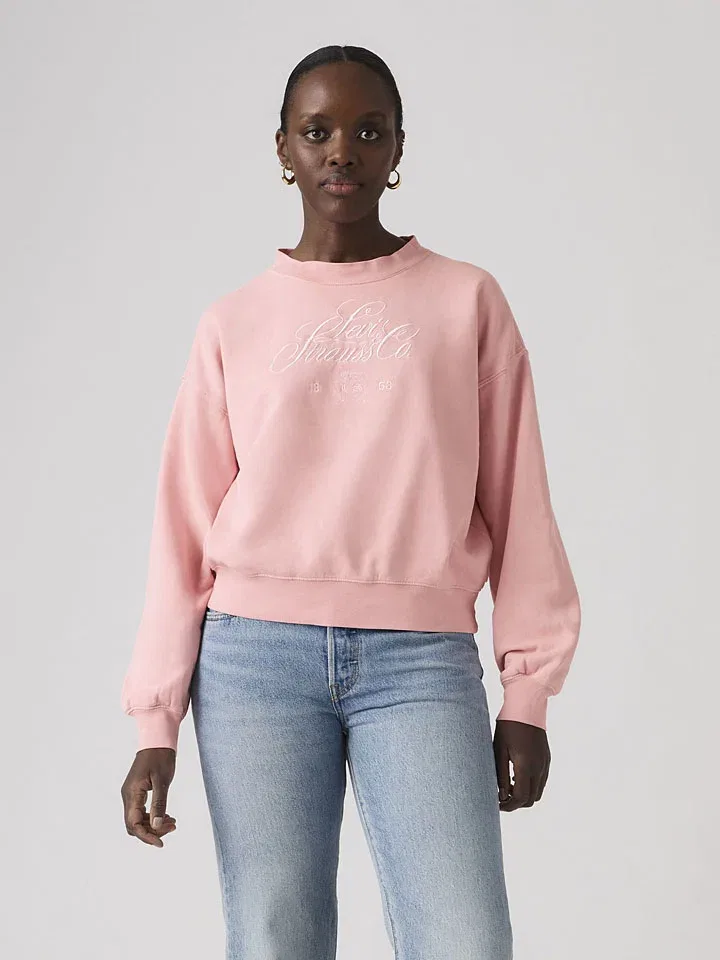 Свитшот розовый Levi'S, розовый