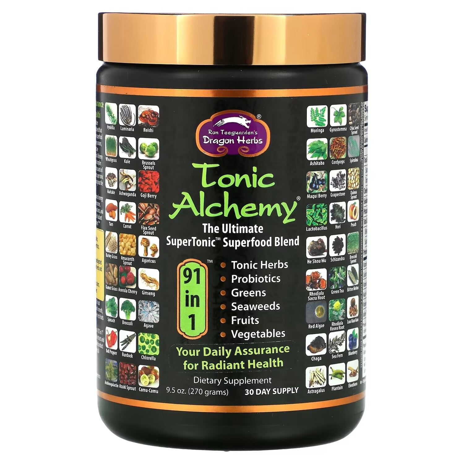

Тонизирующая Добавка Dragon Herbs Alchemy The Ultimate, 270 г