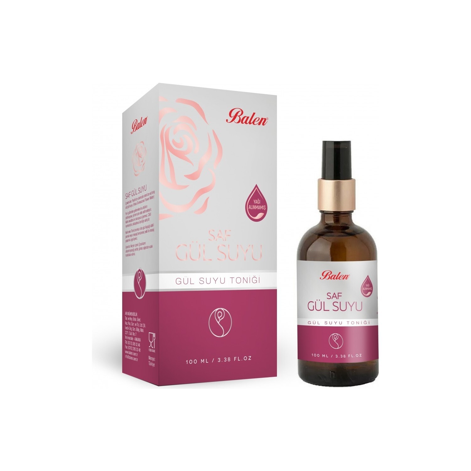 

Тоник Balen Pure Rose Water, 100 мл