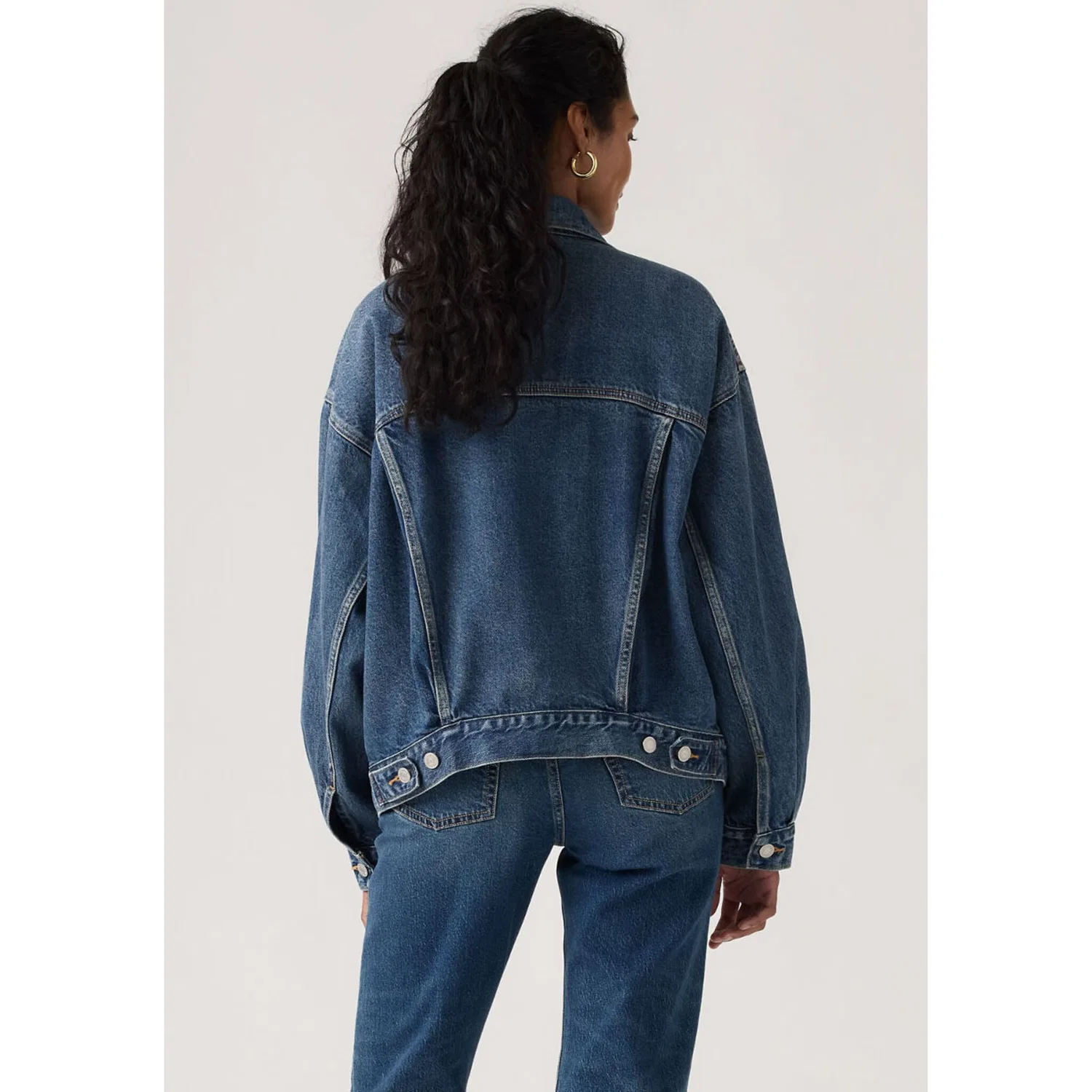Женская джинсовая куртка оверсайз 90S TRUCKER Levi's, WONDER WHY — фото 3