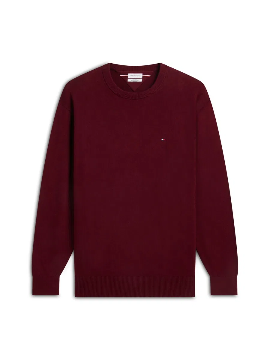 Свитер TOMMY HILFIGER цвета ягод