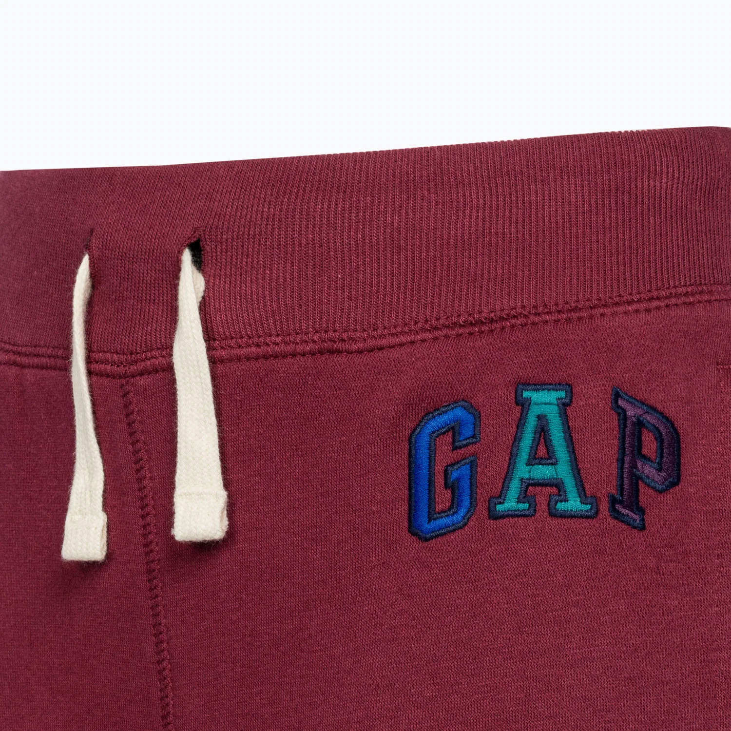 Детские спортивные штаны GAP V-Fall Fash Logo Jogger, Bordeaux — фото 3