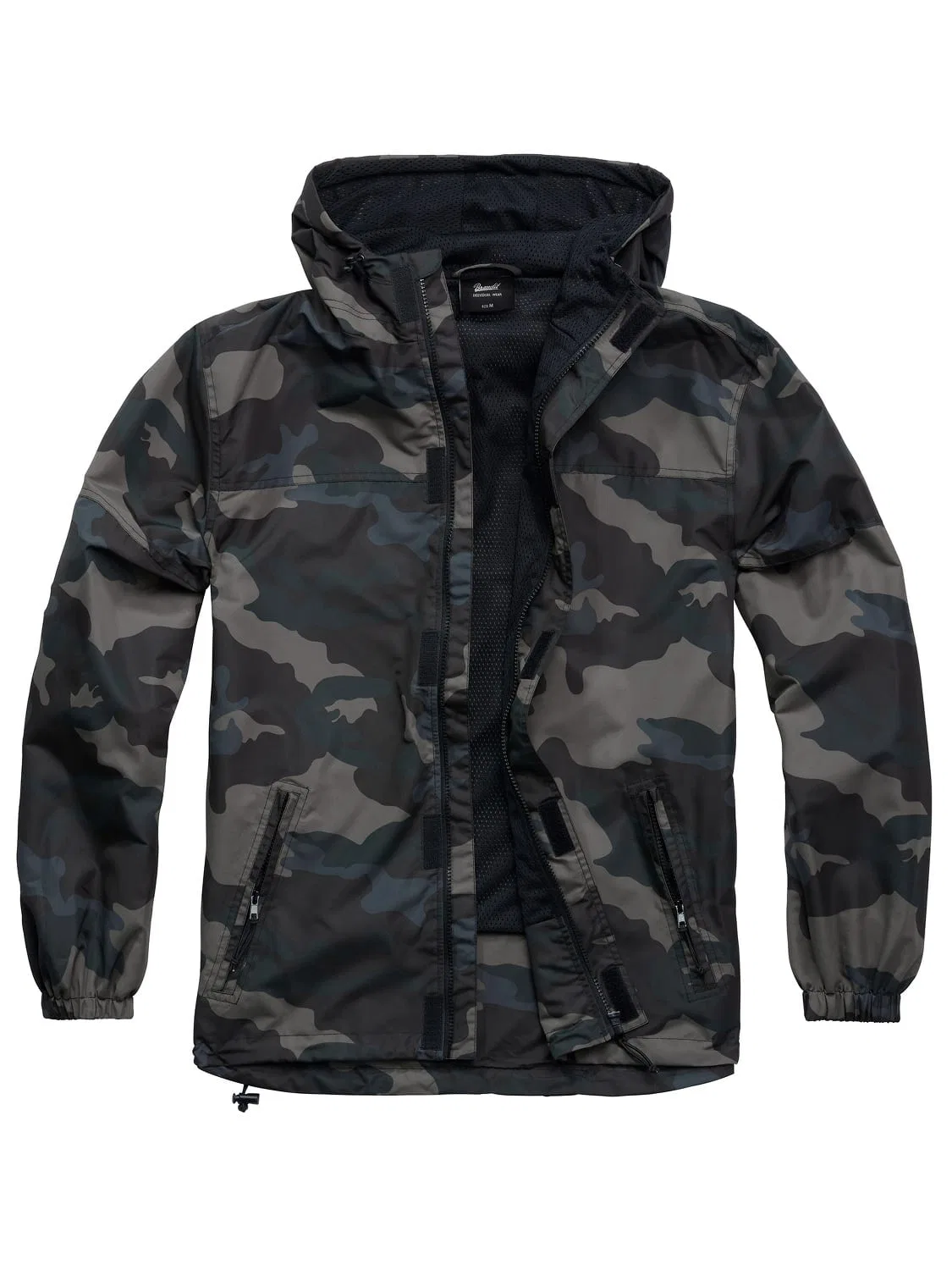 Мужская ветровка Summer Windbreaker Frontzip Brandit, Camouflage