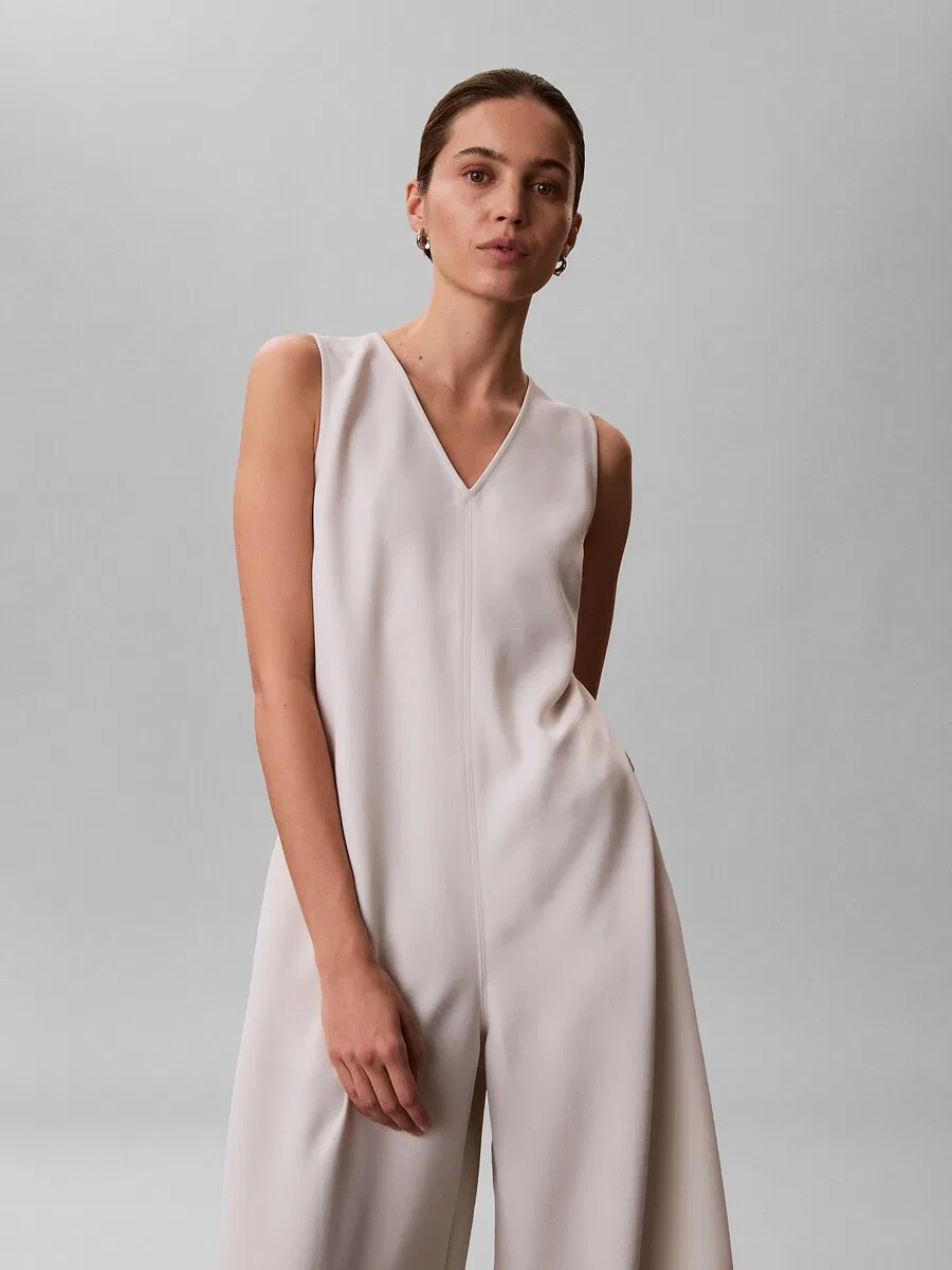 Белый комбинезон Calvin Klein — фото 4