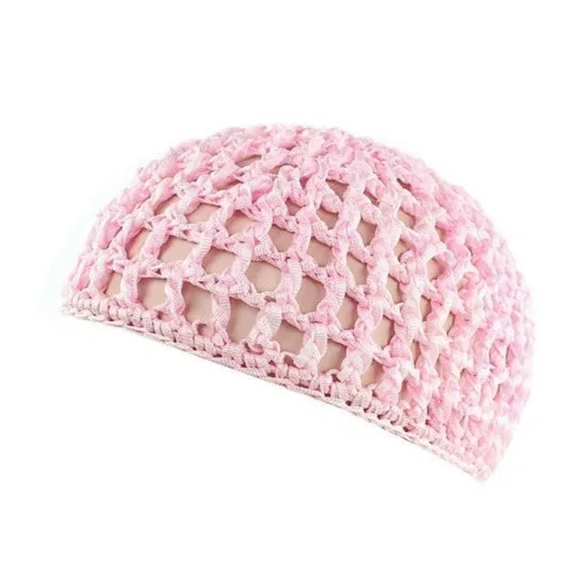 Черный набор 2 шт, Cldaisy Hair Net Cap для сна — фото 4