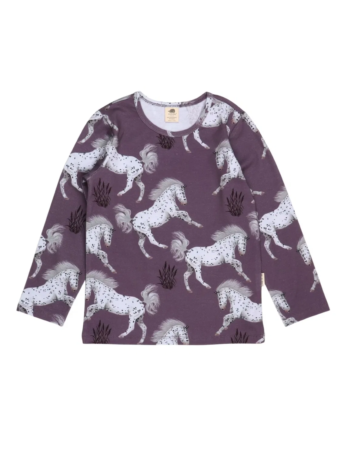 Футболка Walkiddy Schimmel Horses Shirt фиолетового цвета