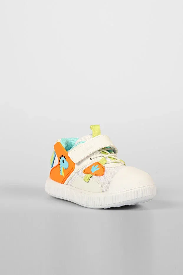 Детские кроссовки для девочек с коротким каблуком Snoop booties phylon sneakers Vicco, White — фото 3
