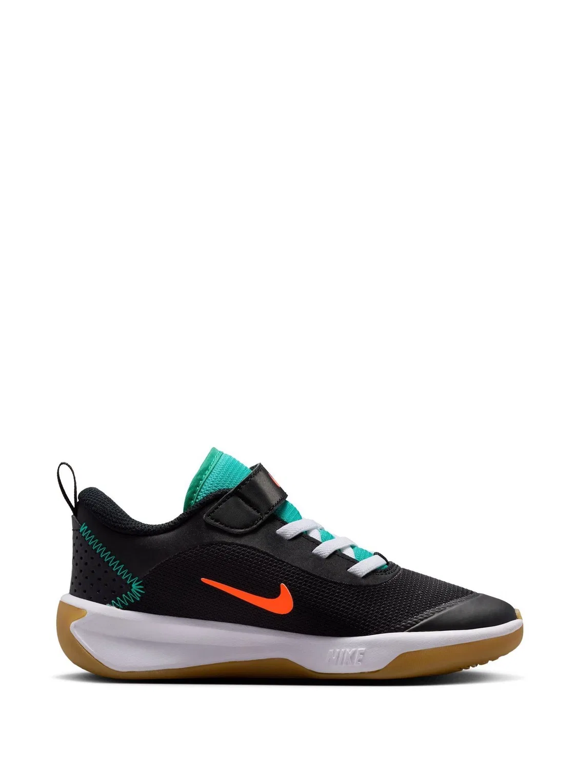 Кроссовки Nike Omni MultiCourt, черно-зеленые — фото 3