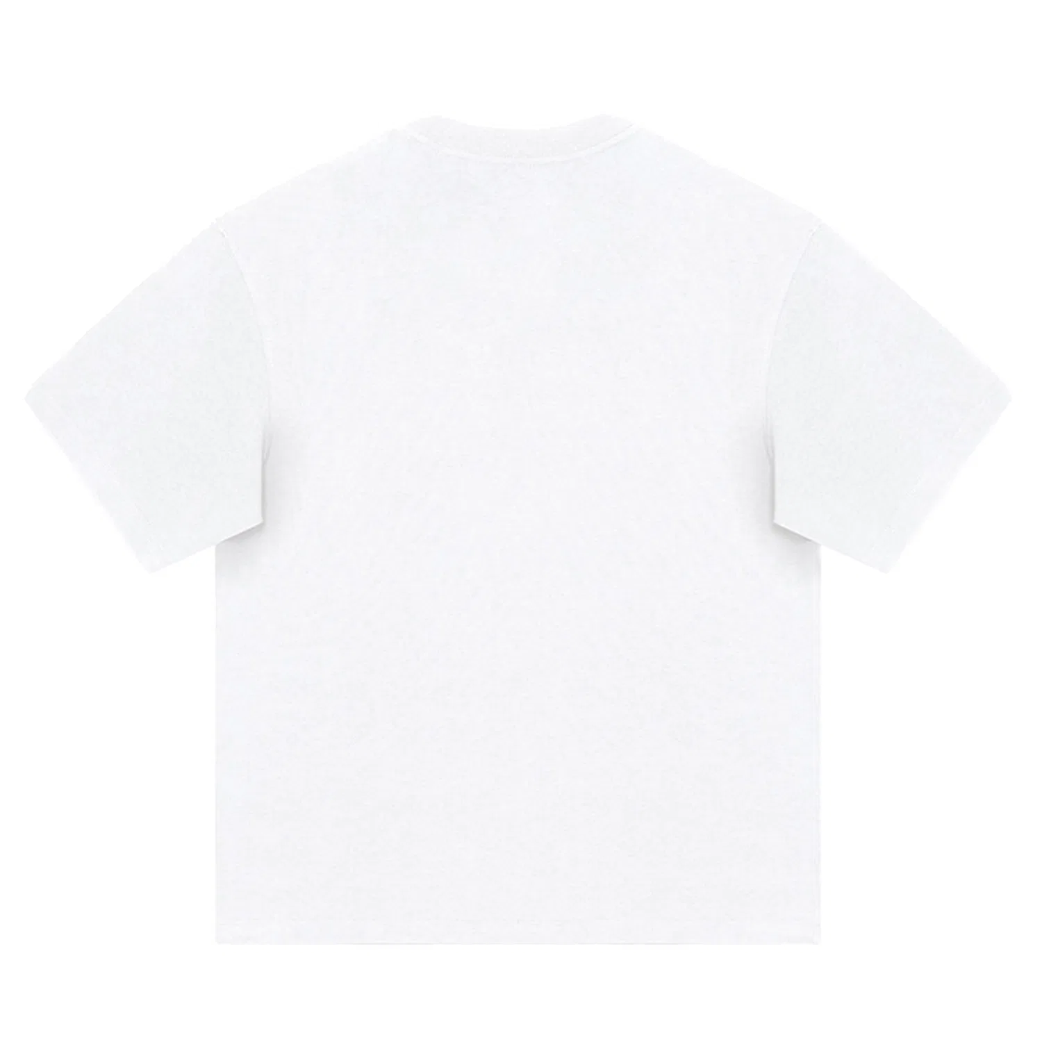 Детская футболка унисекс с круглым вырезом и прямым кроем CLOT, White Heather Gray — фото 4