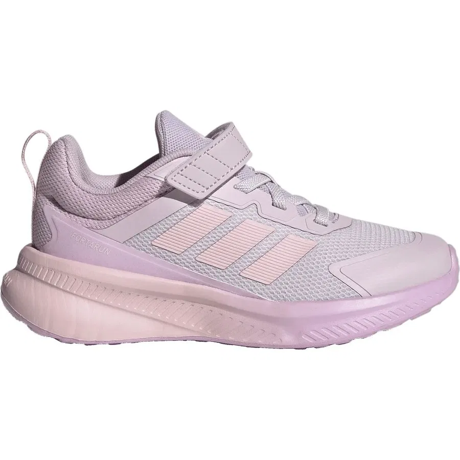 Детские кроссовки с закрытым носком FortaRun 4.0 EL C adidas, Фиолетовый