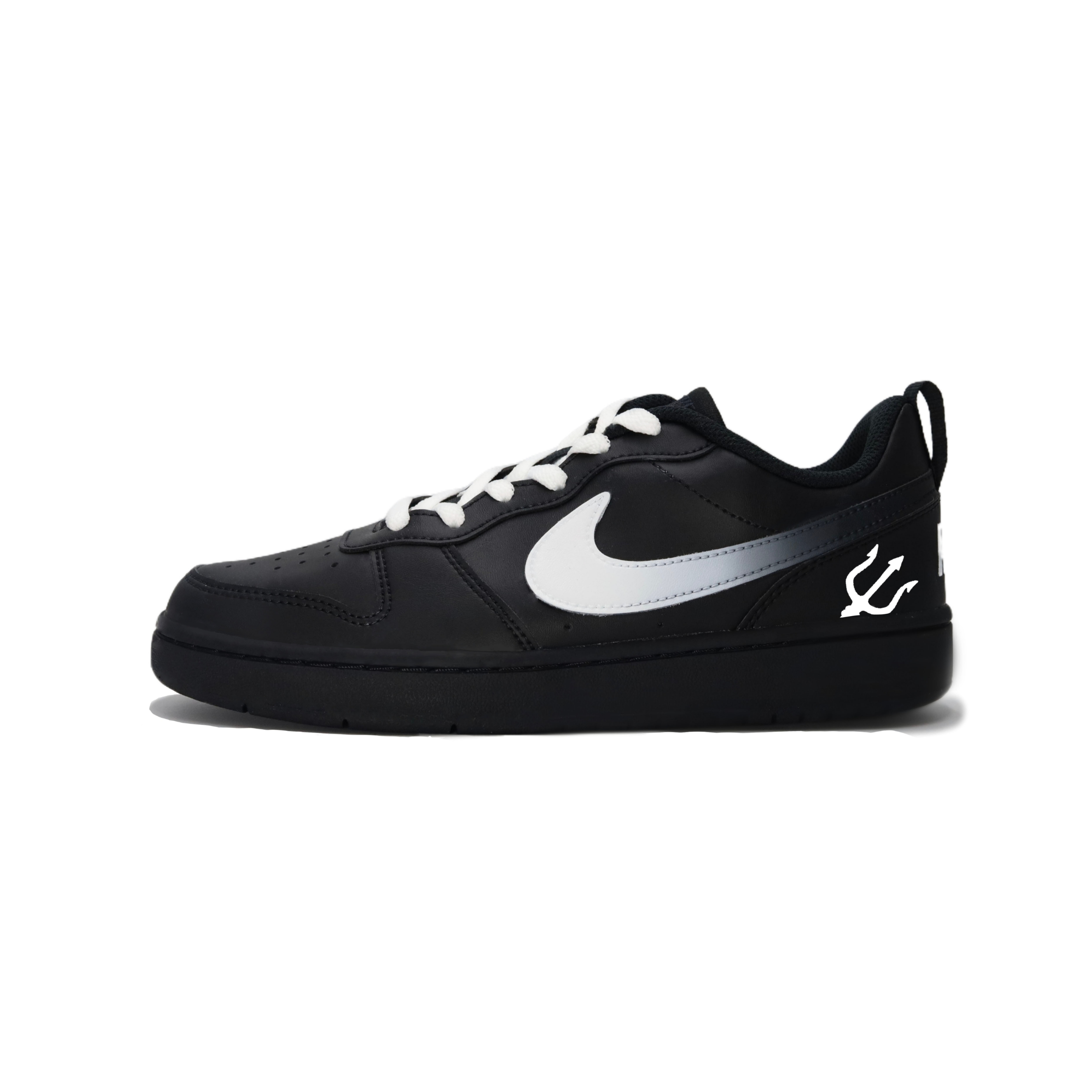

Кроссовки для скейтбординга Court Burrow детские школьные Nike, черный
