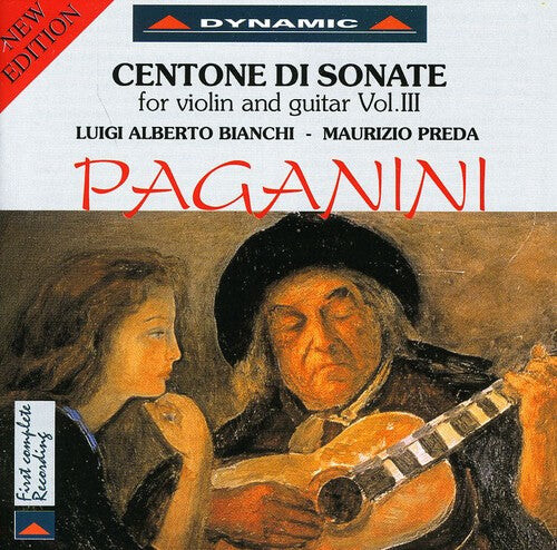 

CD диск Paganini / Bianchi / Preda: Sonatas for Violin & Guitar 3
