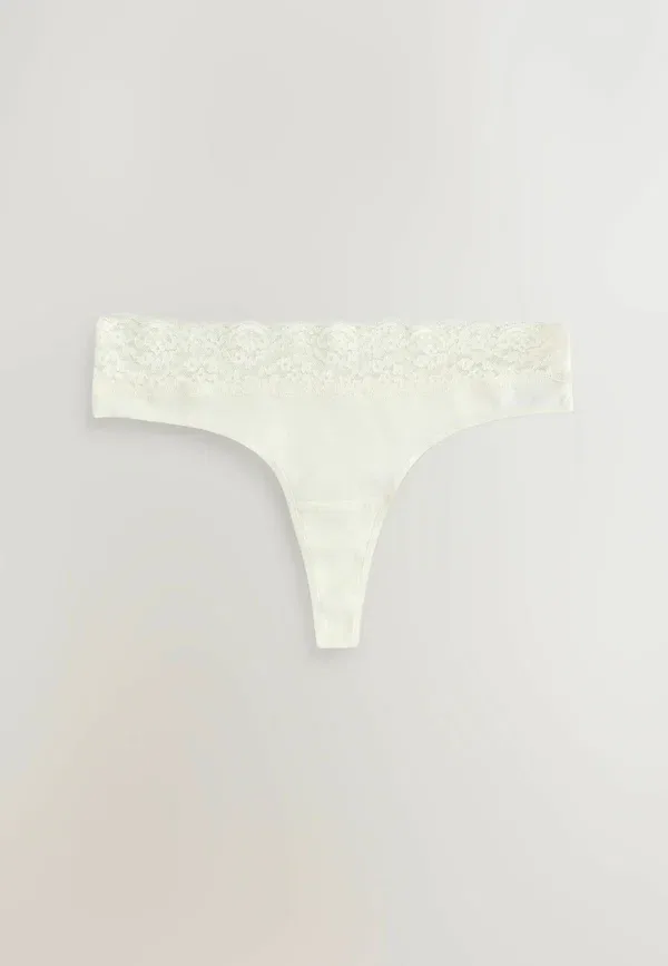 Комплект трусов thong из 4 штук Next rust red, красный — фото 2