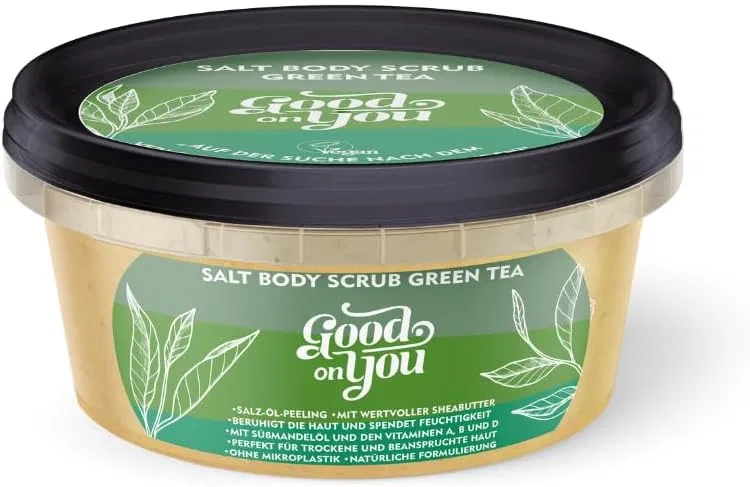 Скраб для тела с солью и маслами Green Tea, Good on You, набор 5 шт., 60 г