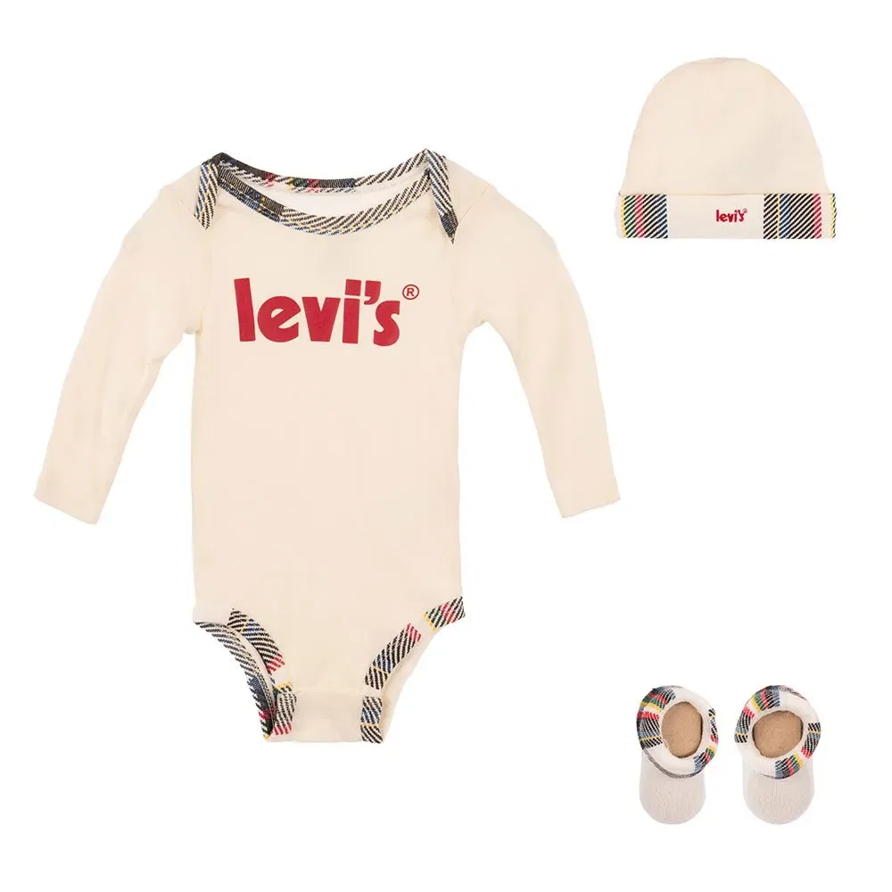 Футболка с длинным рукавом Holiday Blanket Levi´S, бежевый