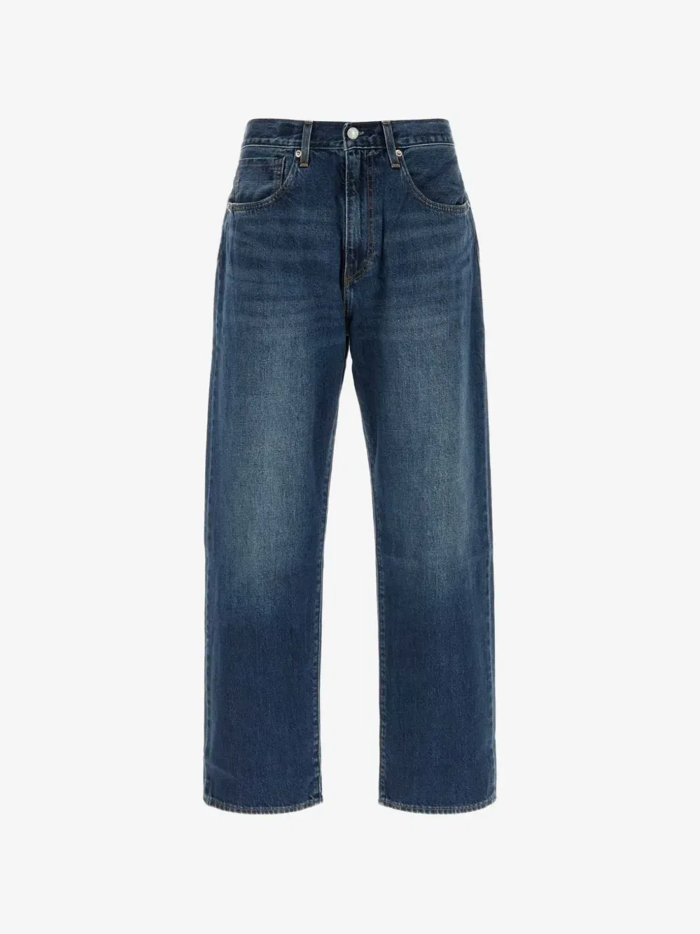 Свободные джинсы с синей меткой Levi's, синий