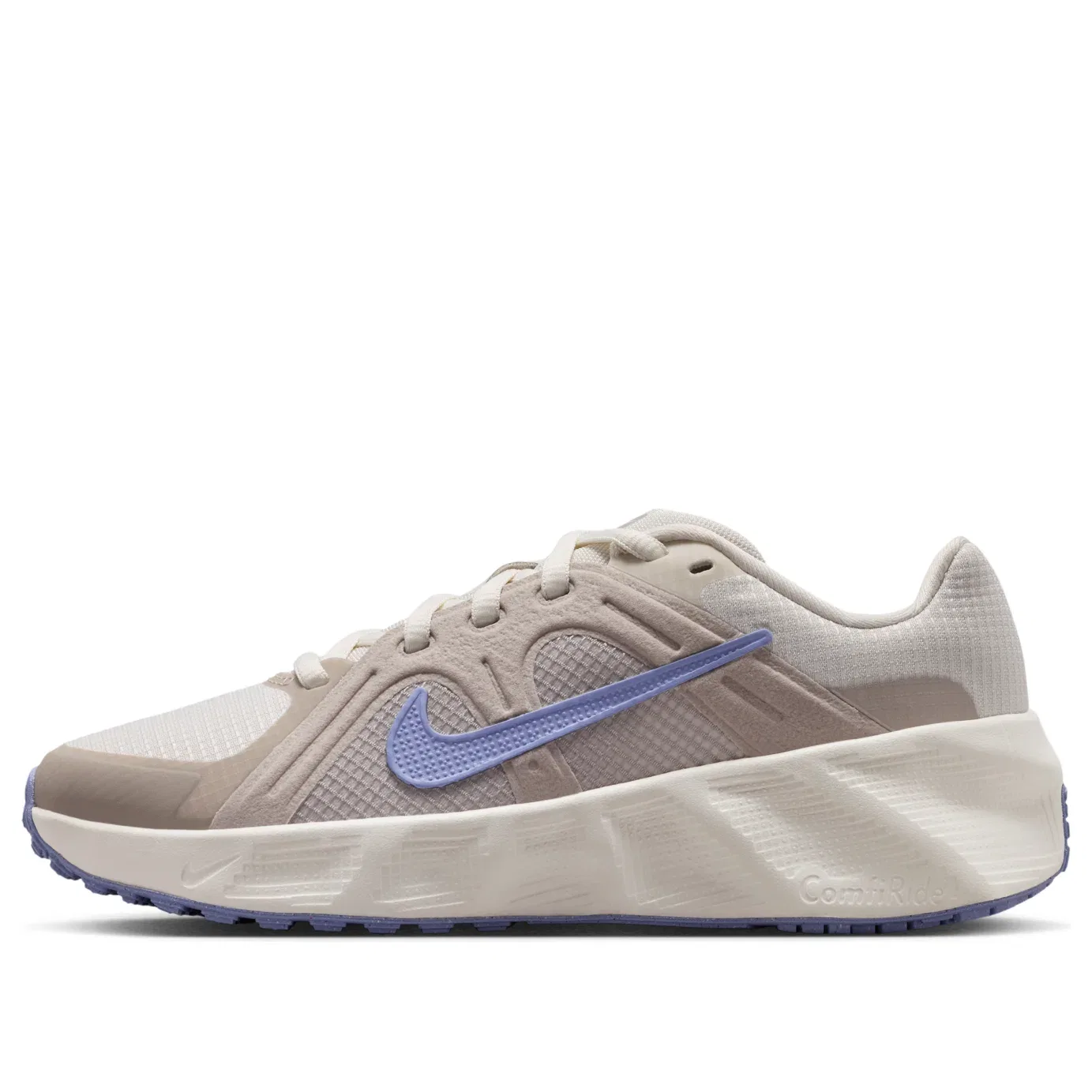 Детские кроссовки для бега с шнуровкой Nike Metro Tek Phantom Moon Particle, серый