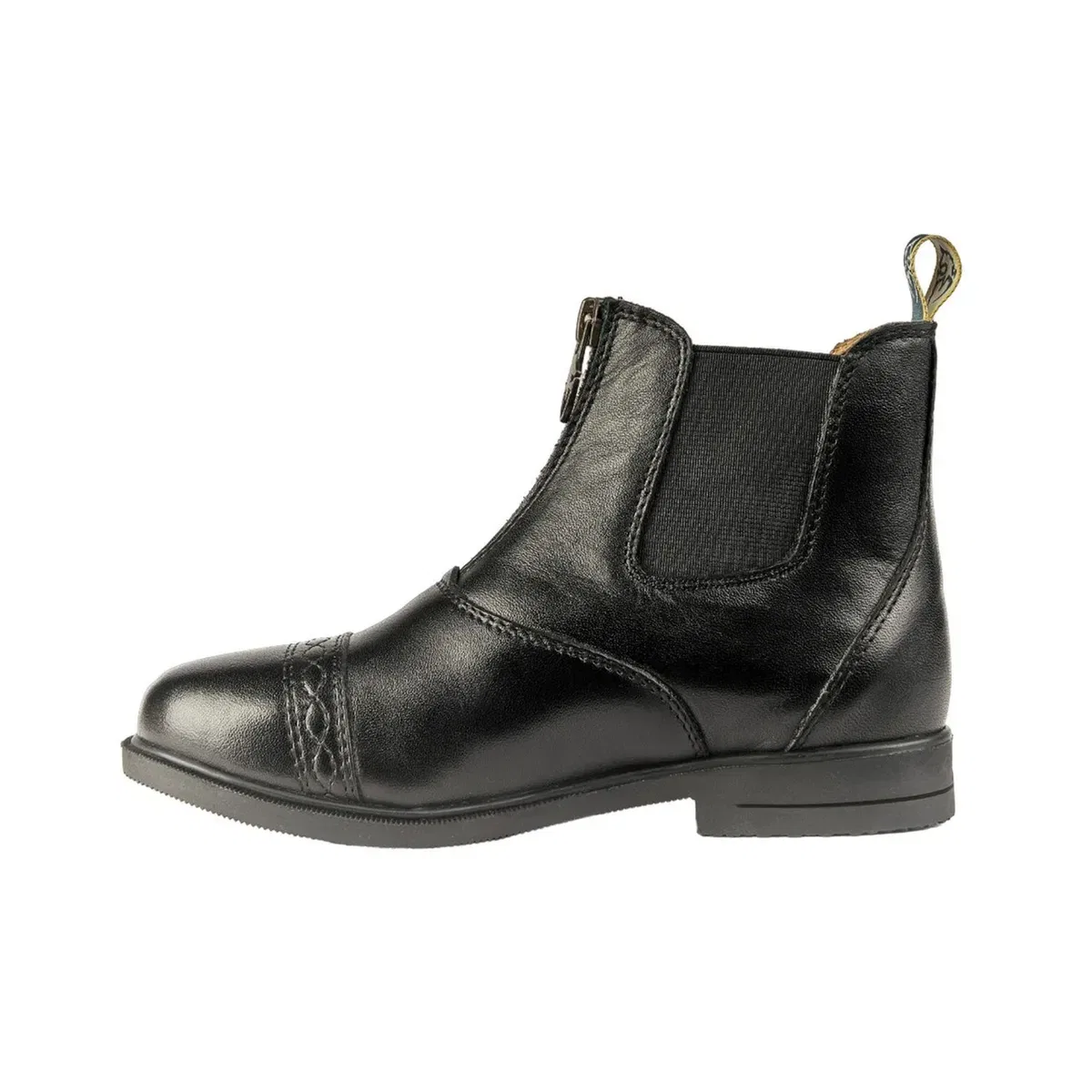 Ботинки для верховой езды из зернистой кожи Materia Moretta, Black — фото 2