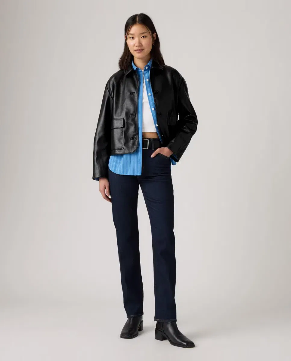 Женское узкие джинсы, Vaquero Pitillo 722 High Rise Slim Tiro Alto, Levi's, Azul índigo — фото 4