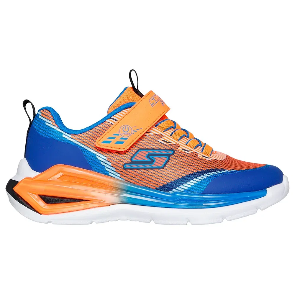 Детские кроссовки для мальчиков со светящейся подошвой Tri-Namics 2.0 Skechers, Orange — фото 4