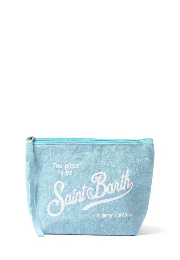 Косметичка с принтом Wash bag Mc2 Saint Barth, Light Blue