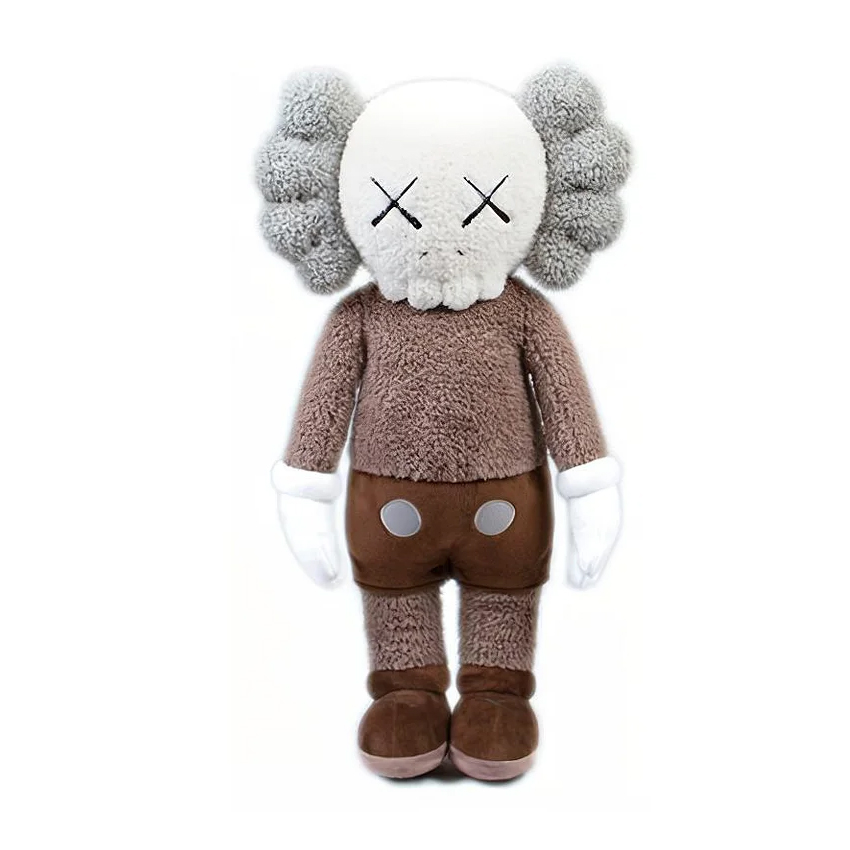 

Плюшевая фигурка KAWS Holiday Hong Kong Companion Plush, коричневый