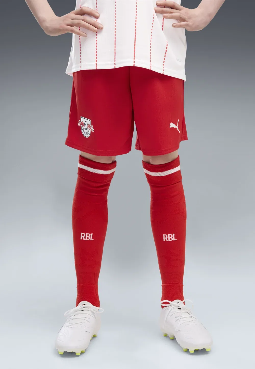 Шорты Rb Leipzig 26/27 унисекс - клубная одежда Puma, For All Time Red- White — фото 2