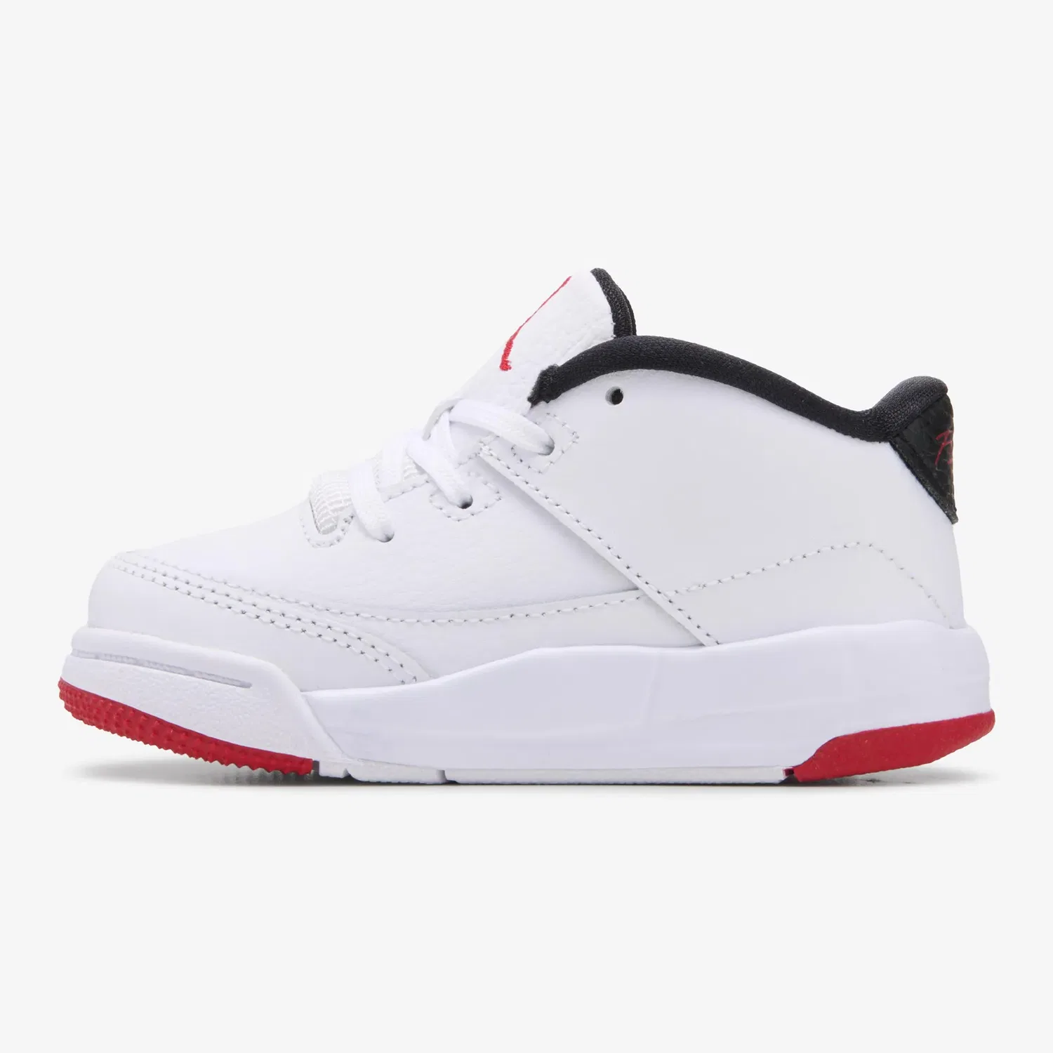 Детские кроссовки Flight Origin 3 средней высоты для малышей Jordan, White/Red — фото 2