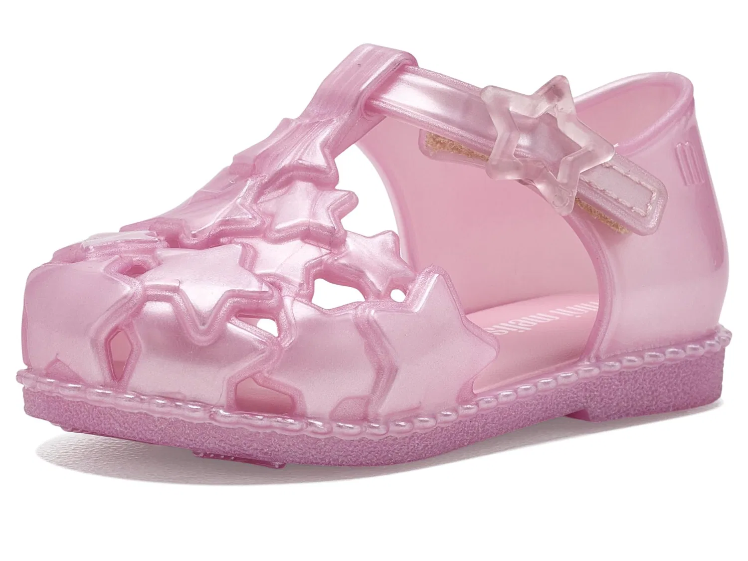 Сандалии Starry (для малышей и маленьких детей) Mini Melissa, Pearly Pink