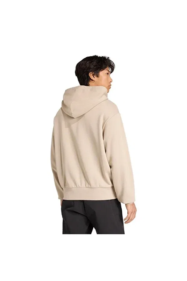 Детское худи для девочек джинсовое Snow Hd Jm6362 Adidas, Beige — фото 3
