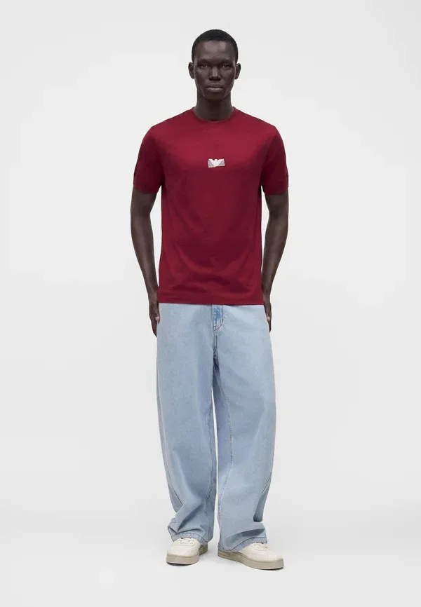 Футболка Emporio Armani, мерло — фото 2
