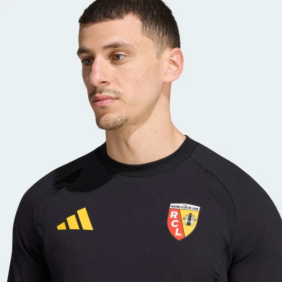 Спортивная футболка ADIDAS PERFORMANCE Performance Shirt 'RC Lens Tiro' черного цвета — фото 3