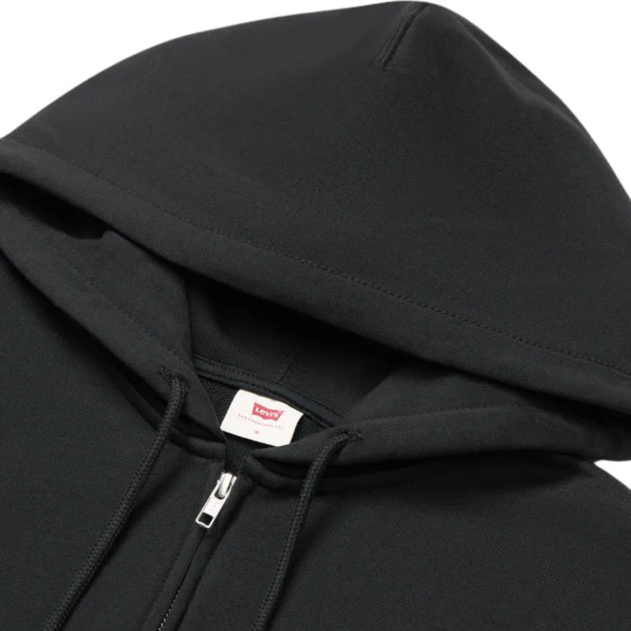Женский свитшот с капюшоном Levi's, Black — фото 4