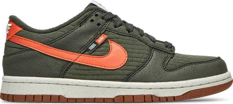 

Кроссовки Nike Dunk Low SE Next Nature GS 'Toasty - Sequoia', зеленый