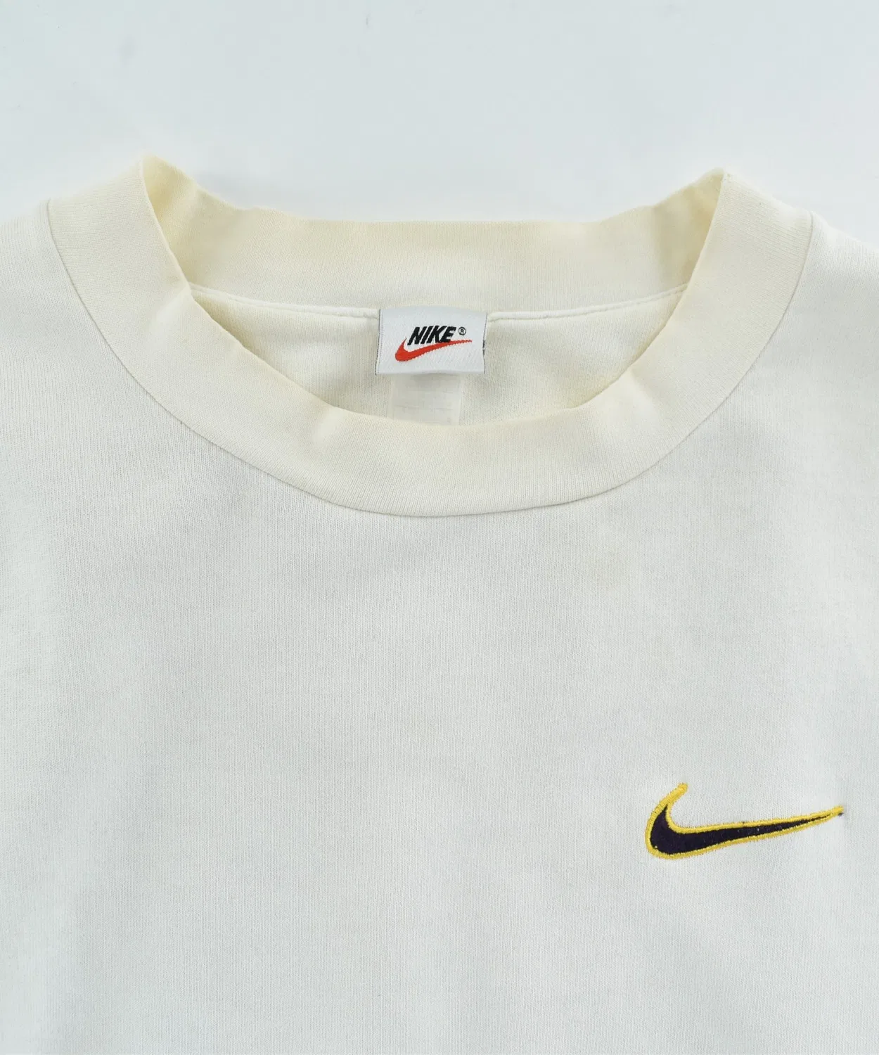 Мужское длинное худи с принтом NIKE, Белый — фото 2