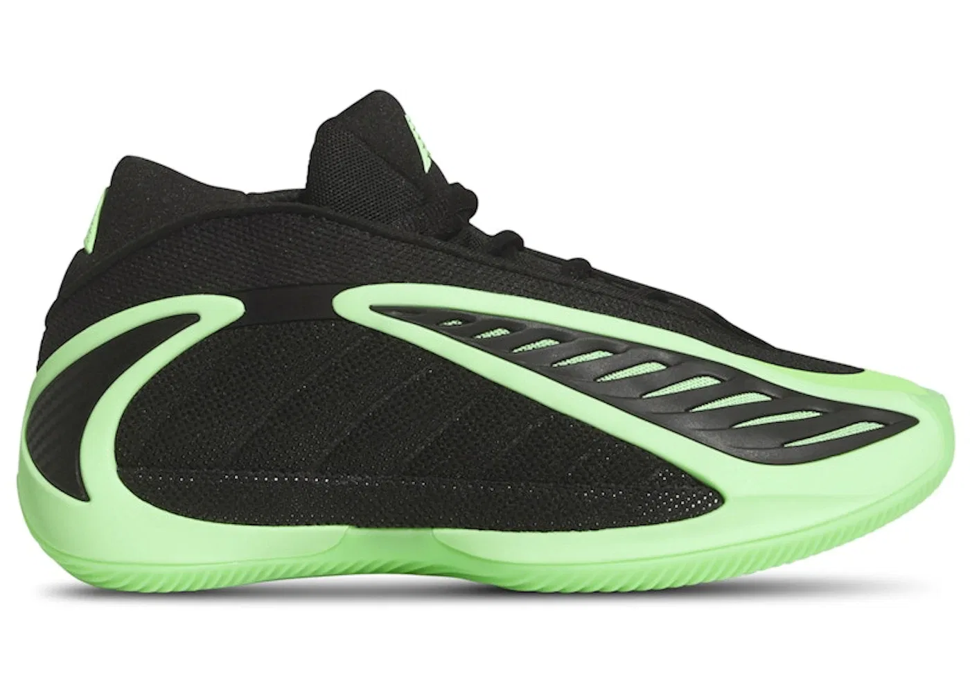 Детские кроссовки для мальчиков с принтом Adidas AE 2 Adidas, Core Black/Lime Burst/Core Black