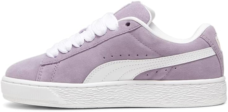Детские кроссовки Puma Unisex-Child Suede XL (для детей постарше), белый — фото 3