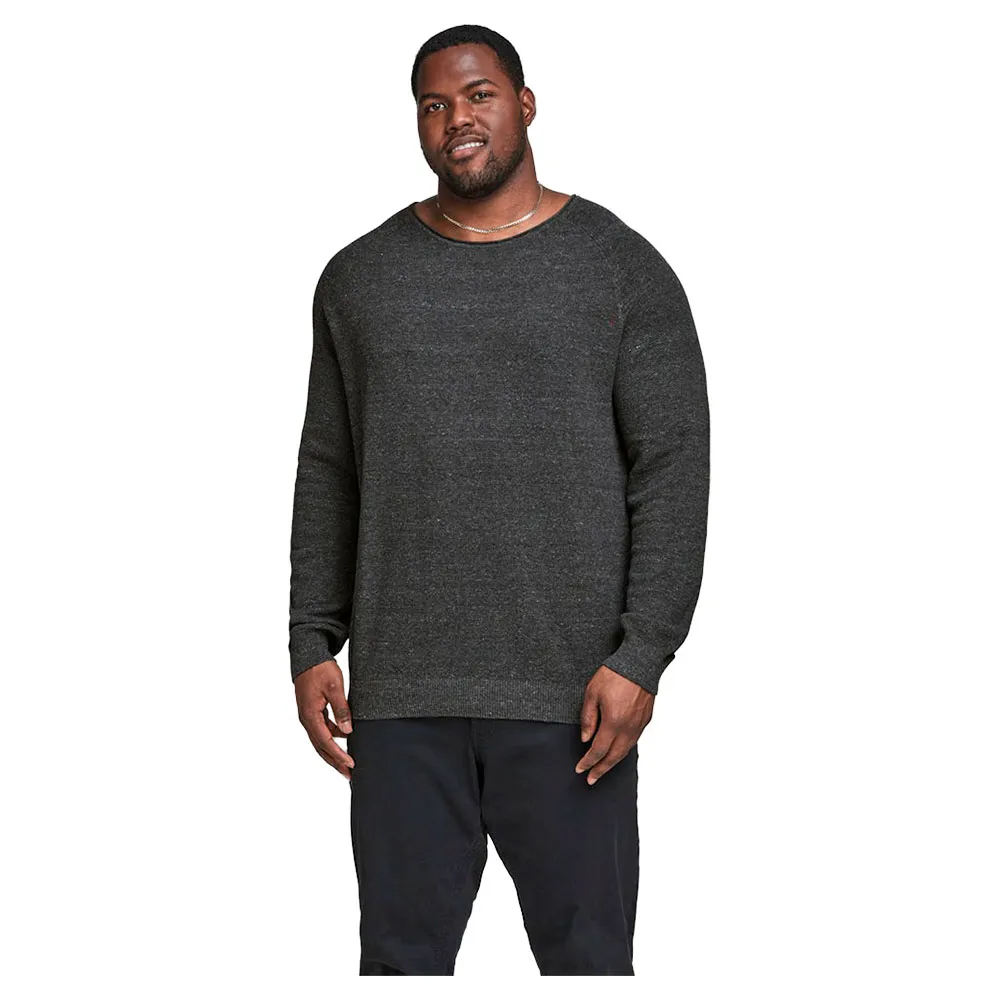 

Свитер Jack & Jones Hill Plus Size, серый