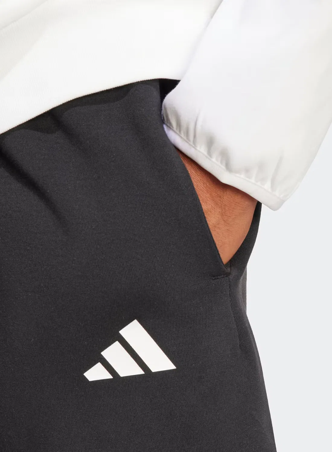 Шорты с логотипом Future Icons Adidas, черный — фото 4