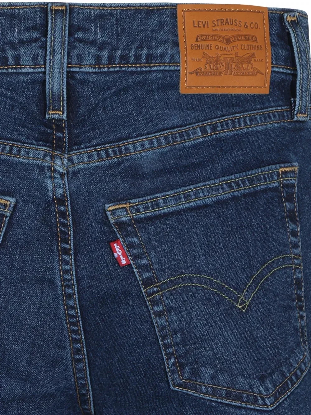 Широкие джинсы 728 Levi's, синий — фото 4