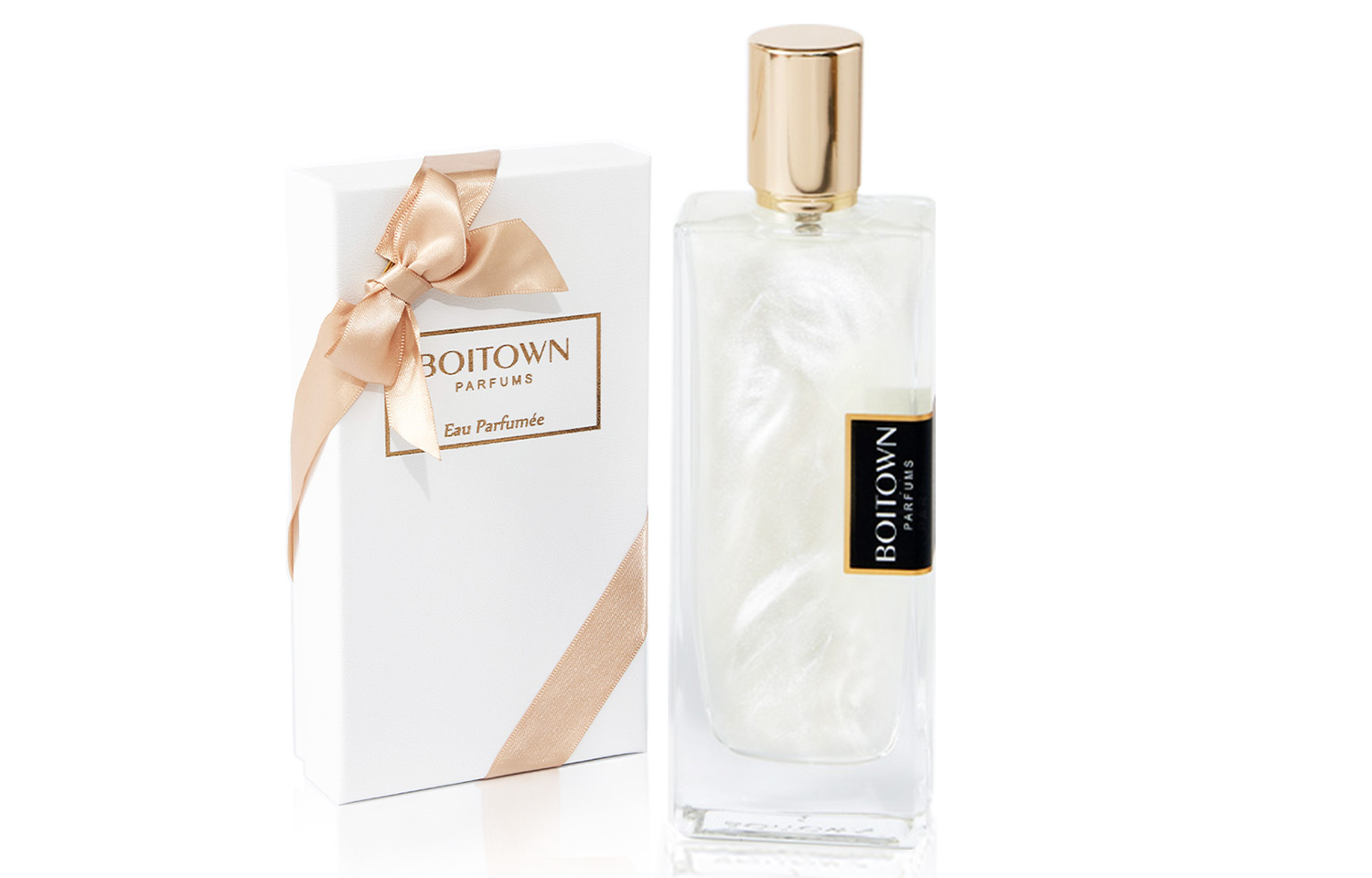Подарочный набор парфюмерии BOITOWN Capari Sea Salt 50 мл + Miss Milk Quicksand Perfume 50 мл + крем для рук 30 г — фото 3