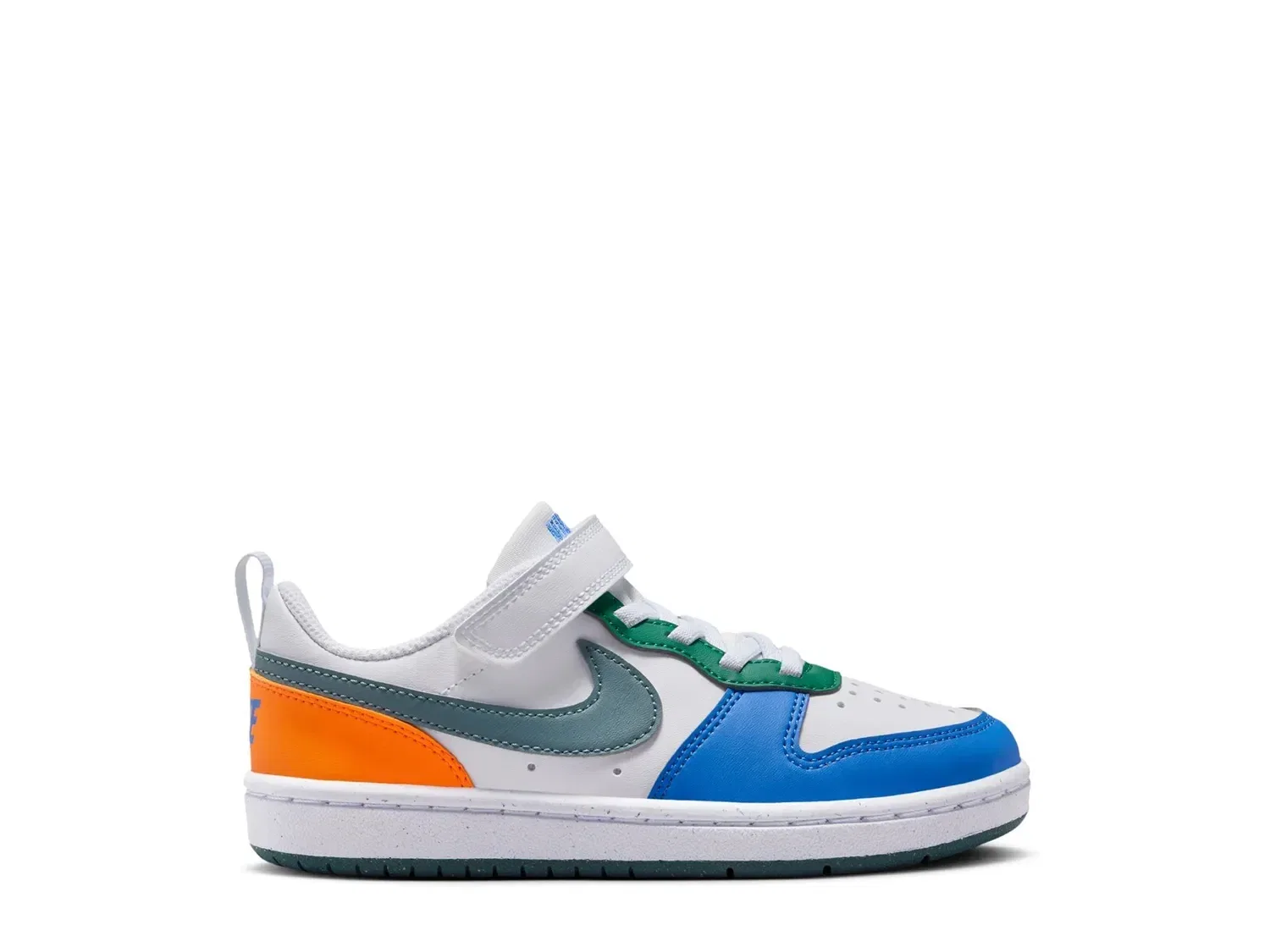 Кроссовки рекрафт низкие Court Borough Recraft Low, Nike, белый/мульти
