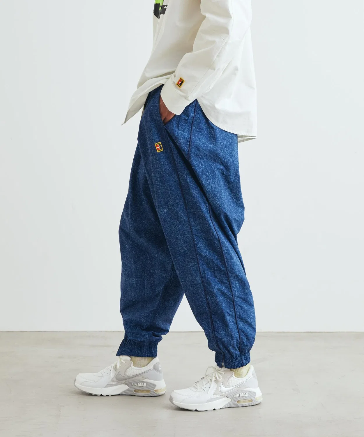 Мужские спортивные штаны Nike Club Rules с принтом, Work Blue — фото 3