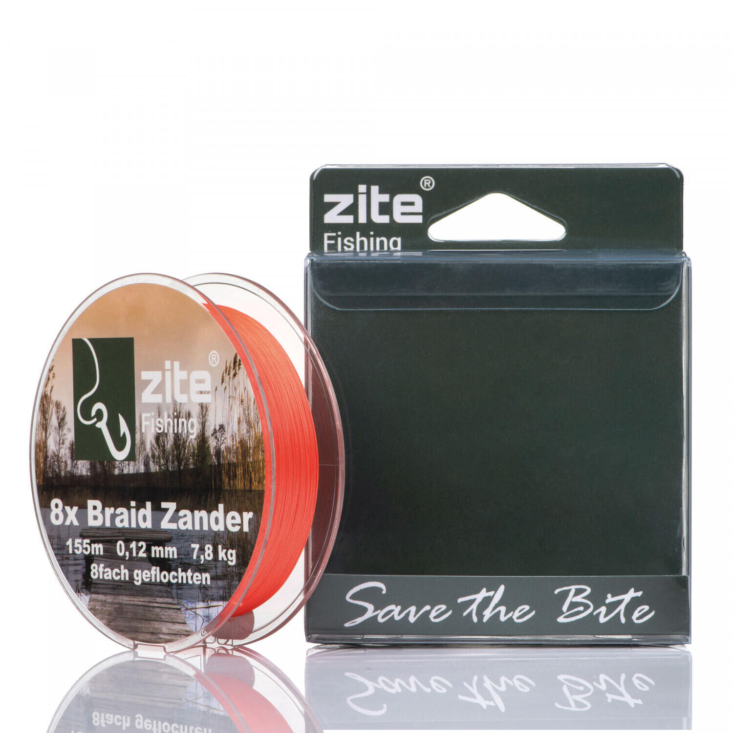 

Плетеная леска 8x Zander Fishing Spin Fishing 155m 0.12mm Orange Zite Fishing