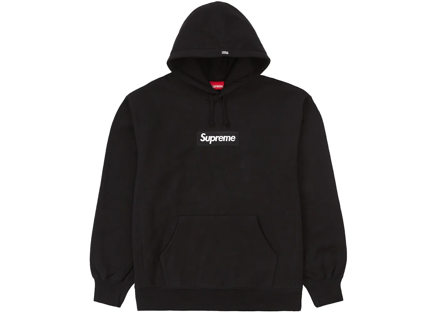 Мужской худи с принтом Supreme Sweatshirt (FW21), Black