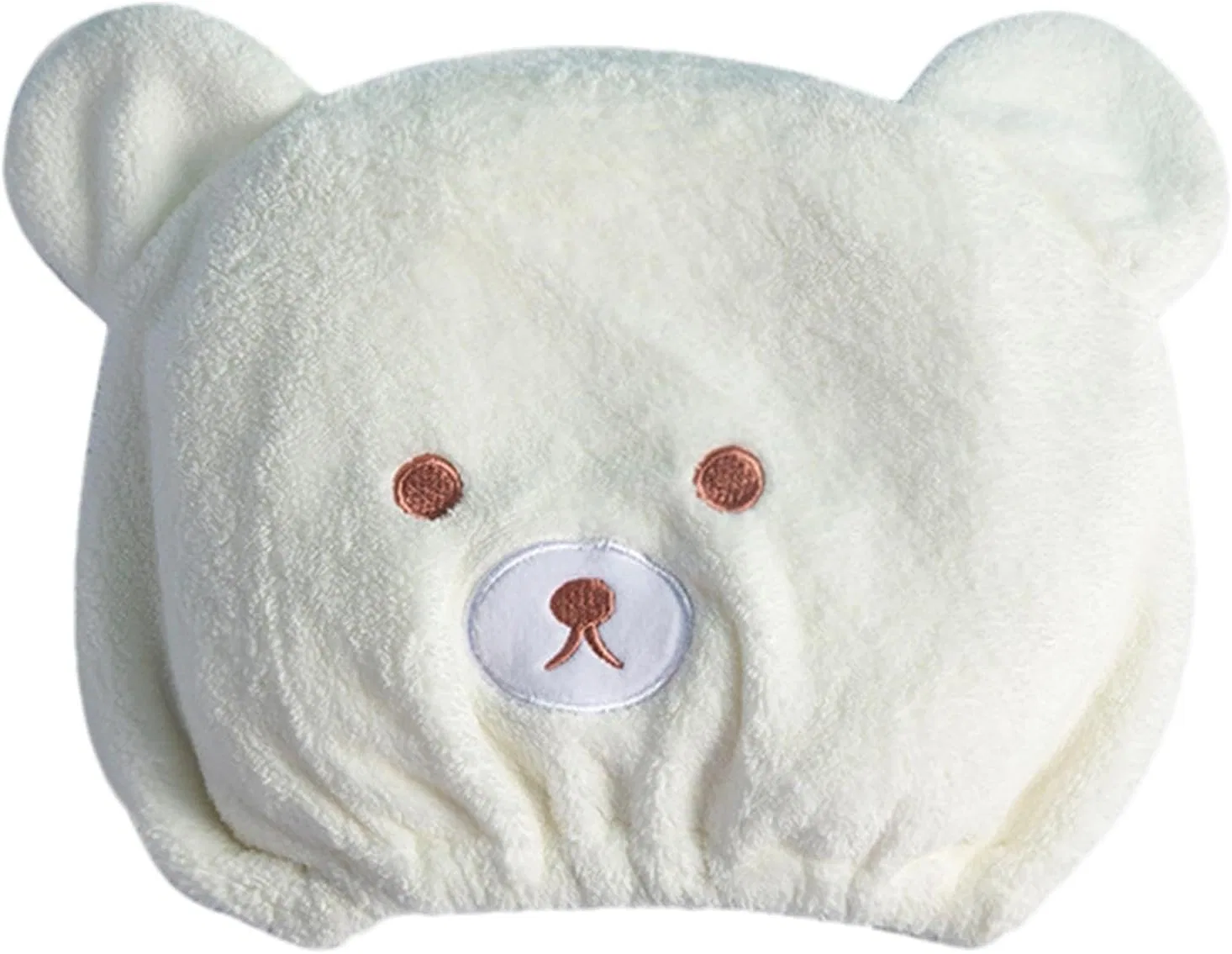 Шапочка для сушки волос, Fleece, 30x26x2 см, Белый Generisch