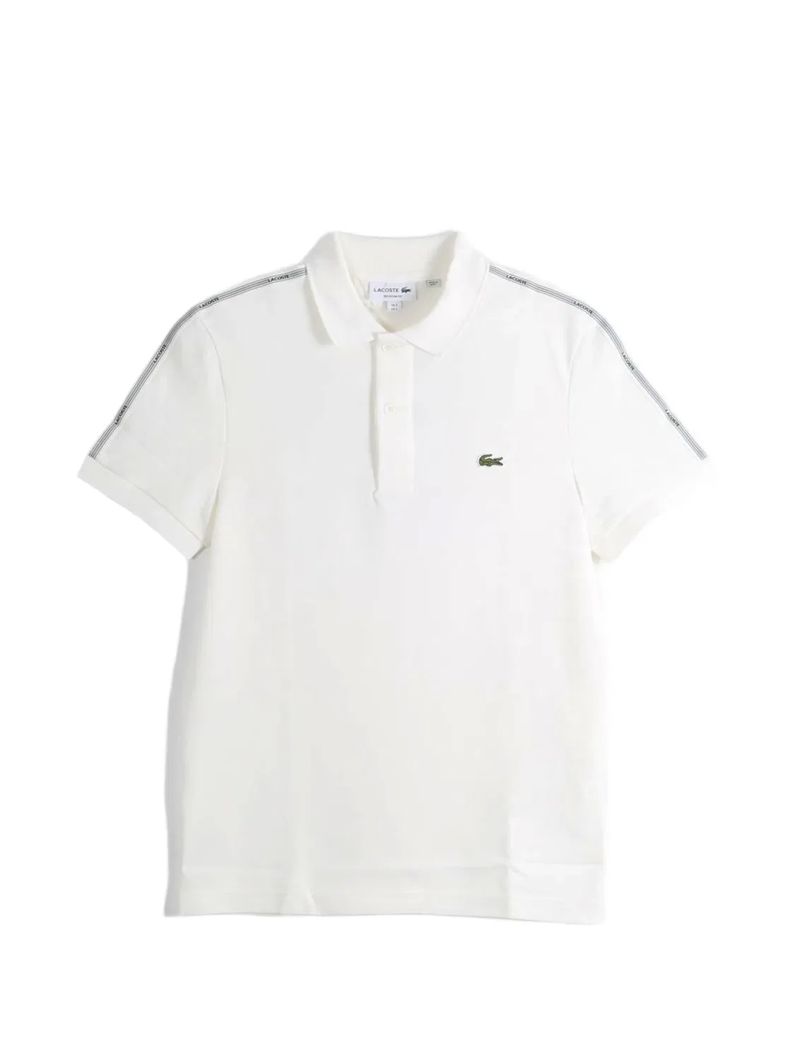 Рубашка поло с логотипом Lacoste, белый