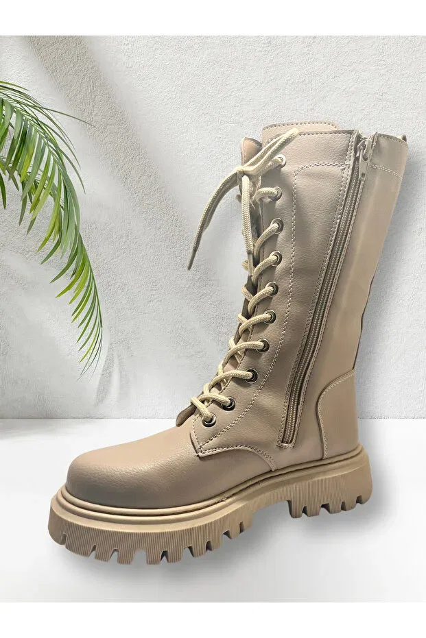Детские ботинки для девочек водонепроницаемые Boxstep, Nude Color — фото 2